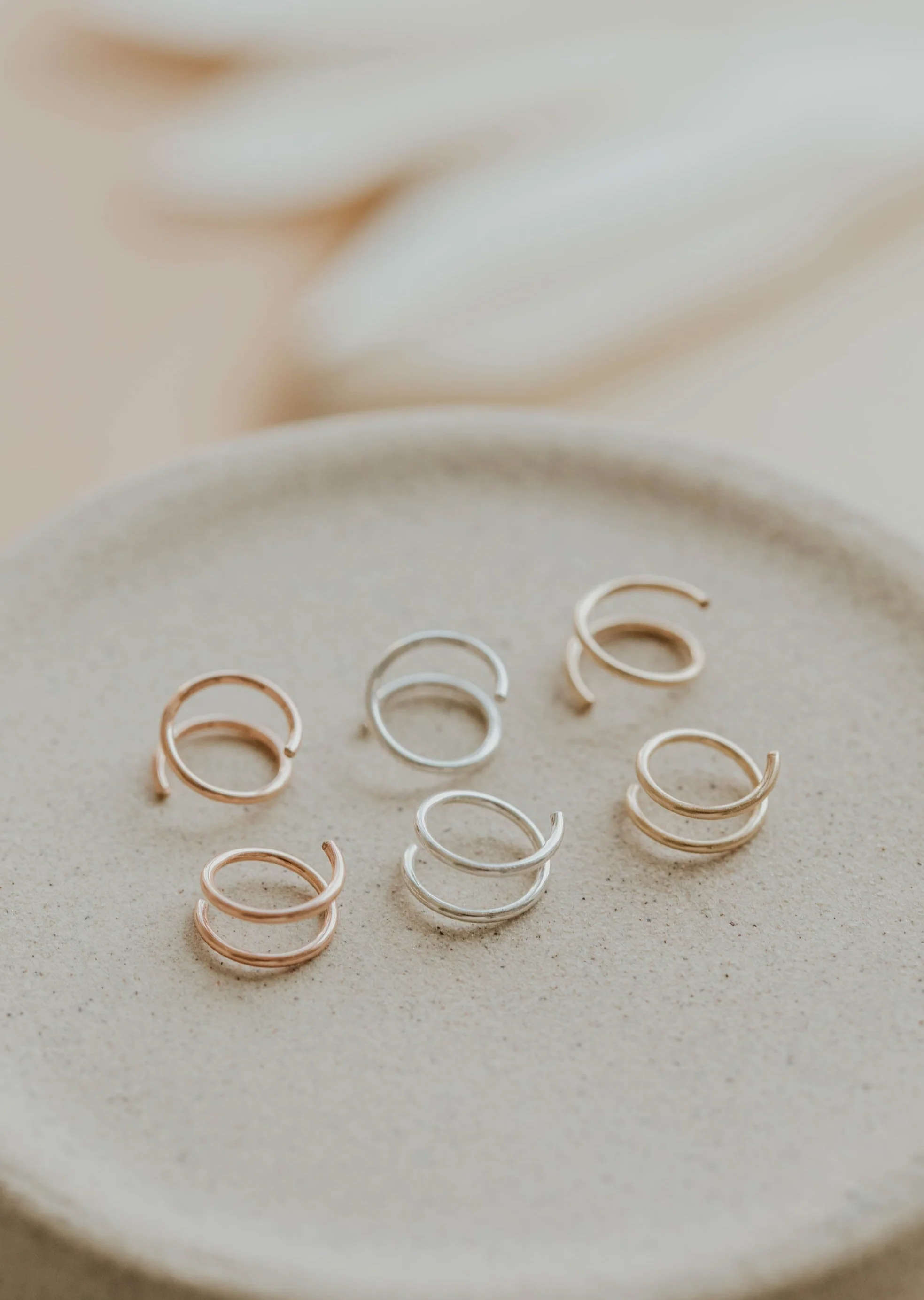 Tiny Twist Earrings - Image 3