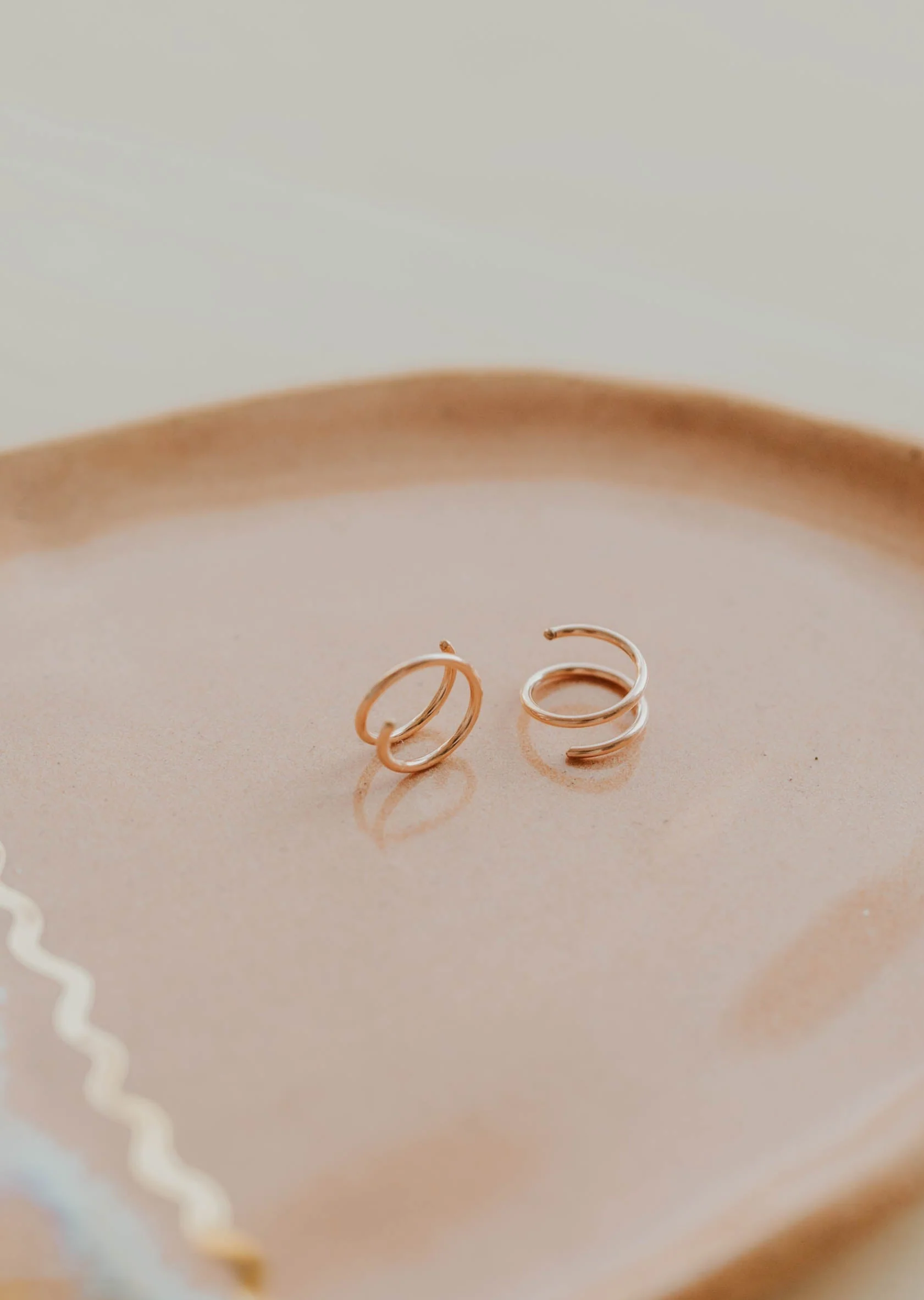 Tiny Twist Earrings - Image 8